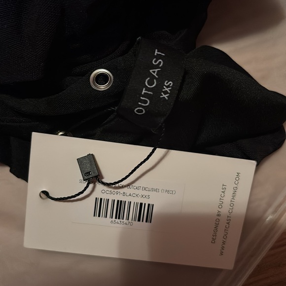 Outcast SEOPHORA MINI DRESS BLACK Going out dress Party dress - Picture 3 of 4